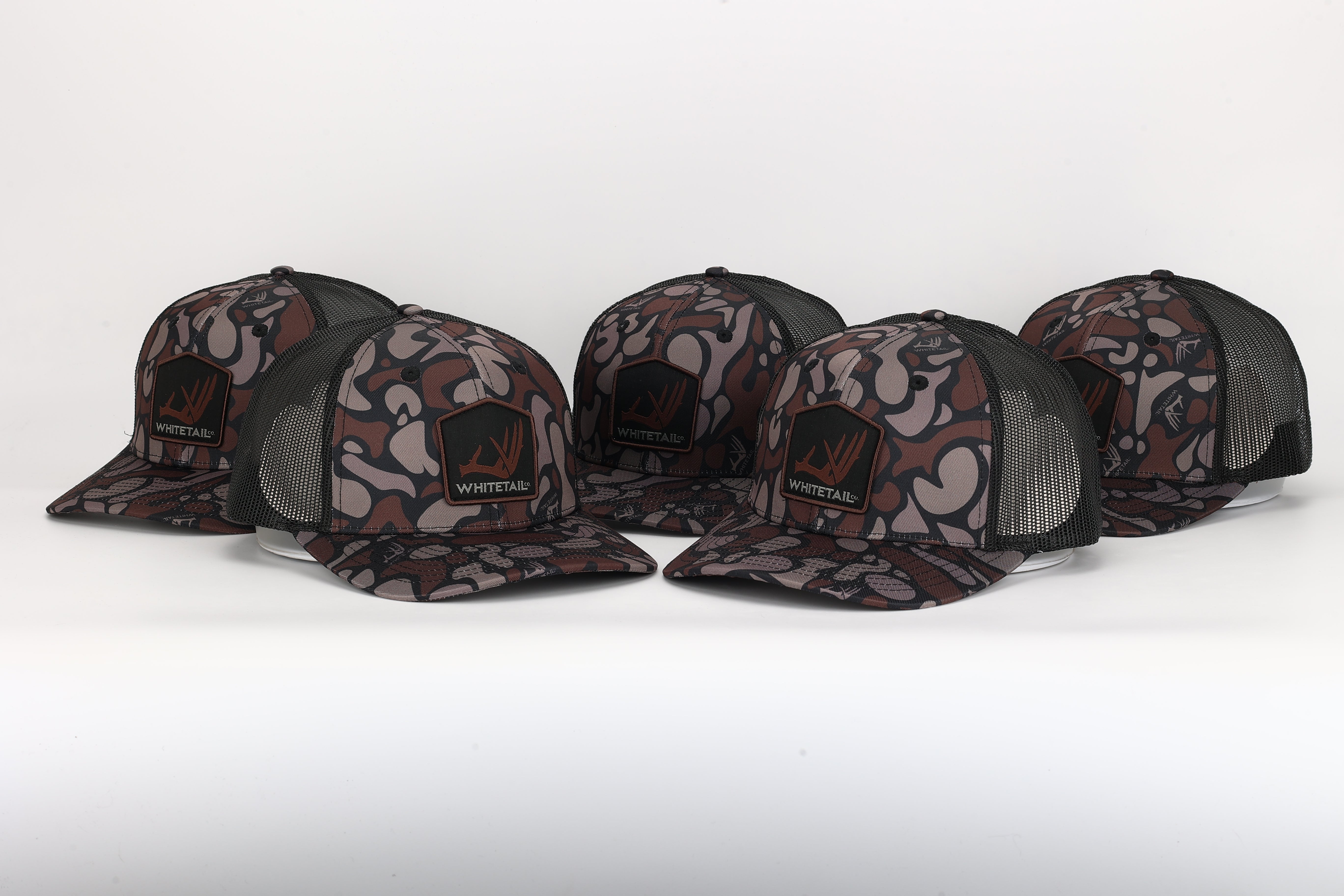 Whitetail Co. Dark Old Camo Shed Antler 6 Panel