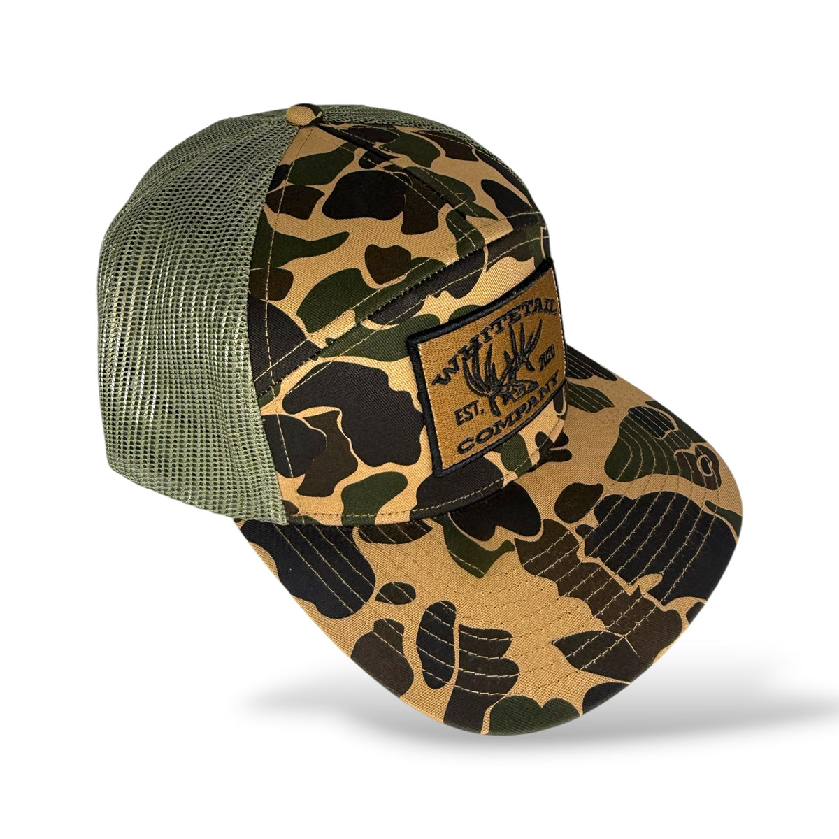 XL | Whitetail Co. | Old School Duck Camo | 7 Panel | XL