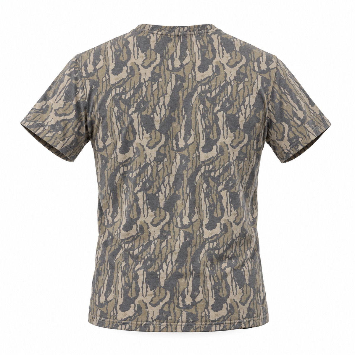Whitetail Co. | Old Faded Tee | Tree Bark Camo