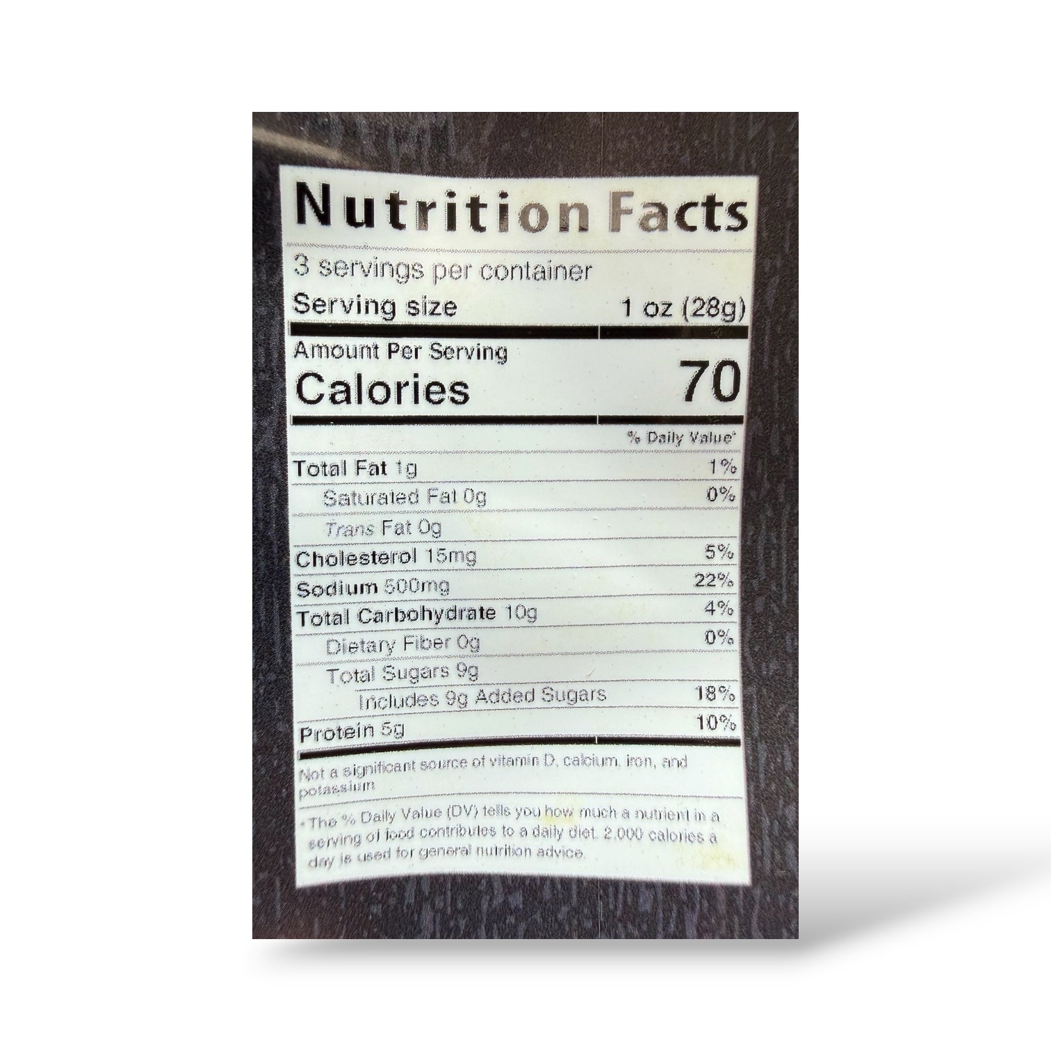 Black Salt Jerky Co. Black Heat 3oz.