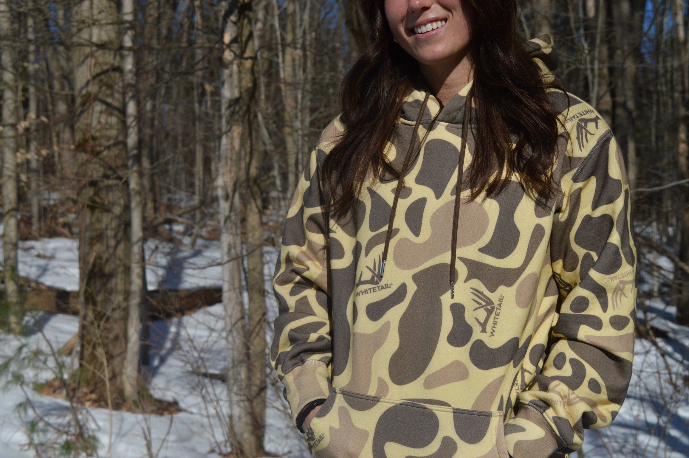 Whitetail Co. Old Camo Heavy Weight Hoodie