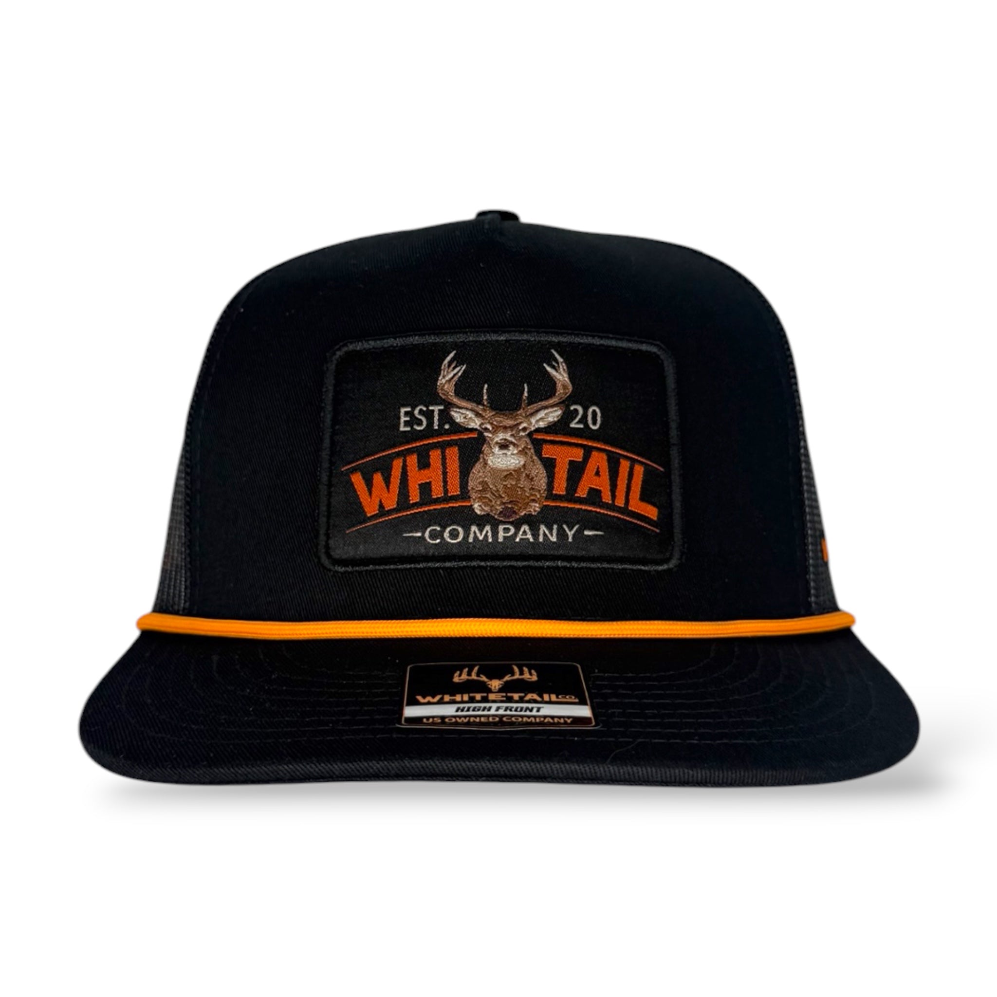 Whitetail Co. | Wall Hanger | High Front | Black | Ropy