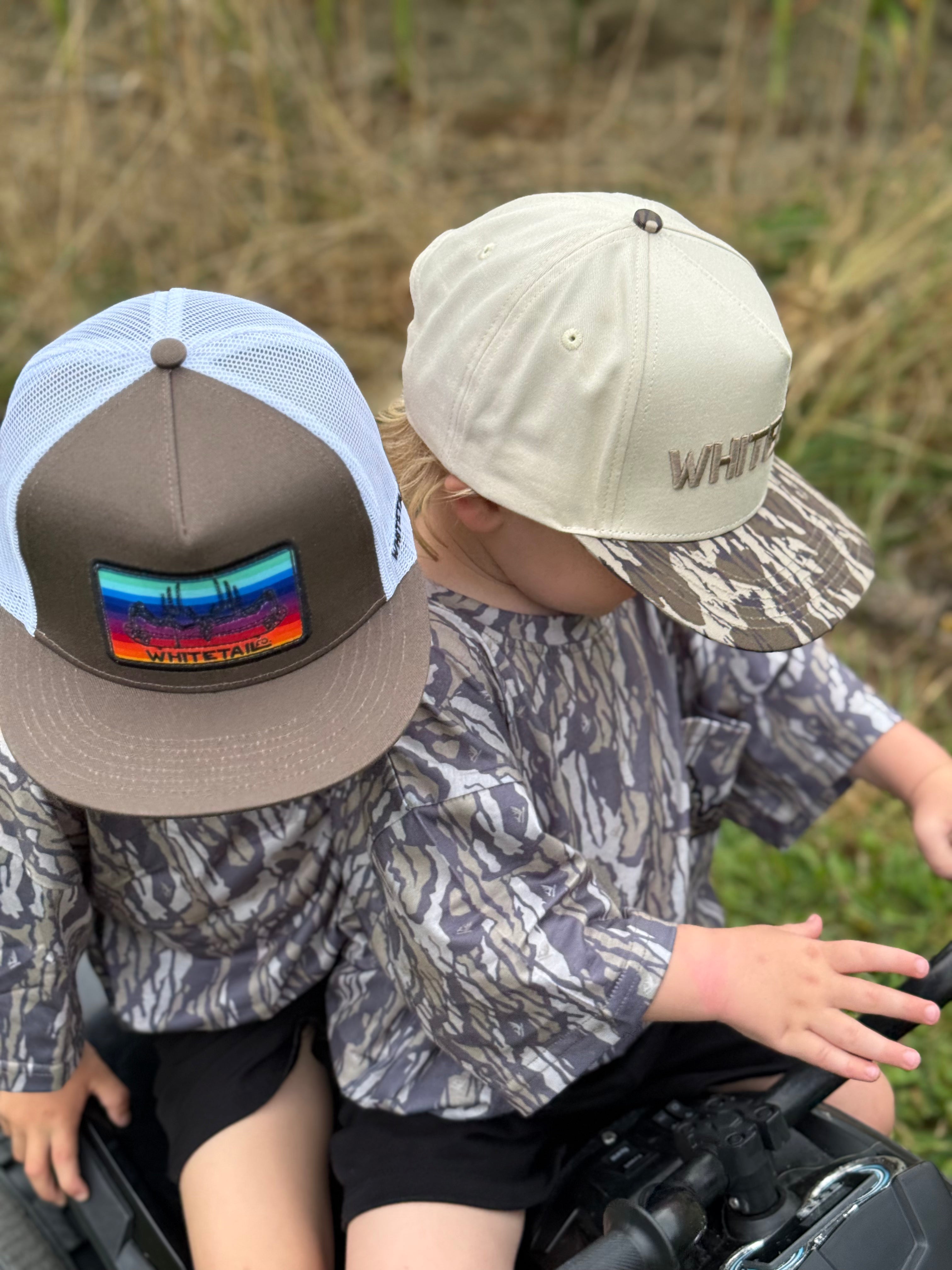 Whitetail Co. Youth Washed Brim Trucker