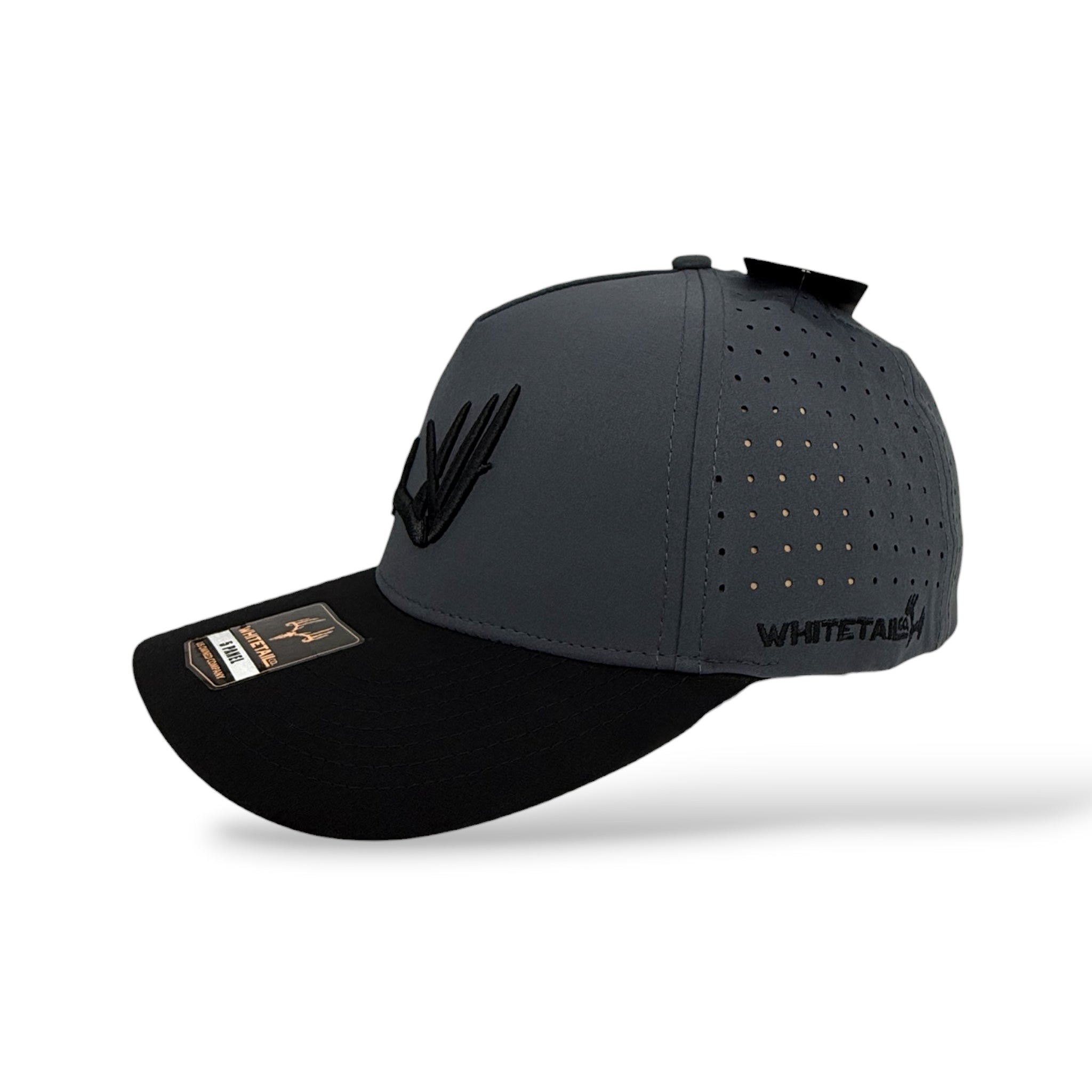 Whitetail Co. | Shed | Performance Die Cut | Grey/Black