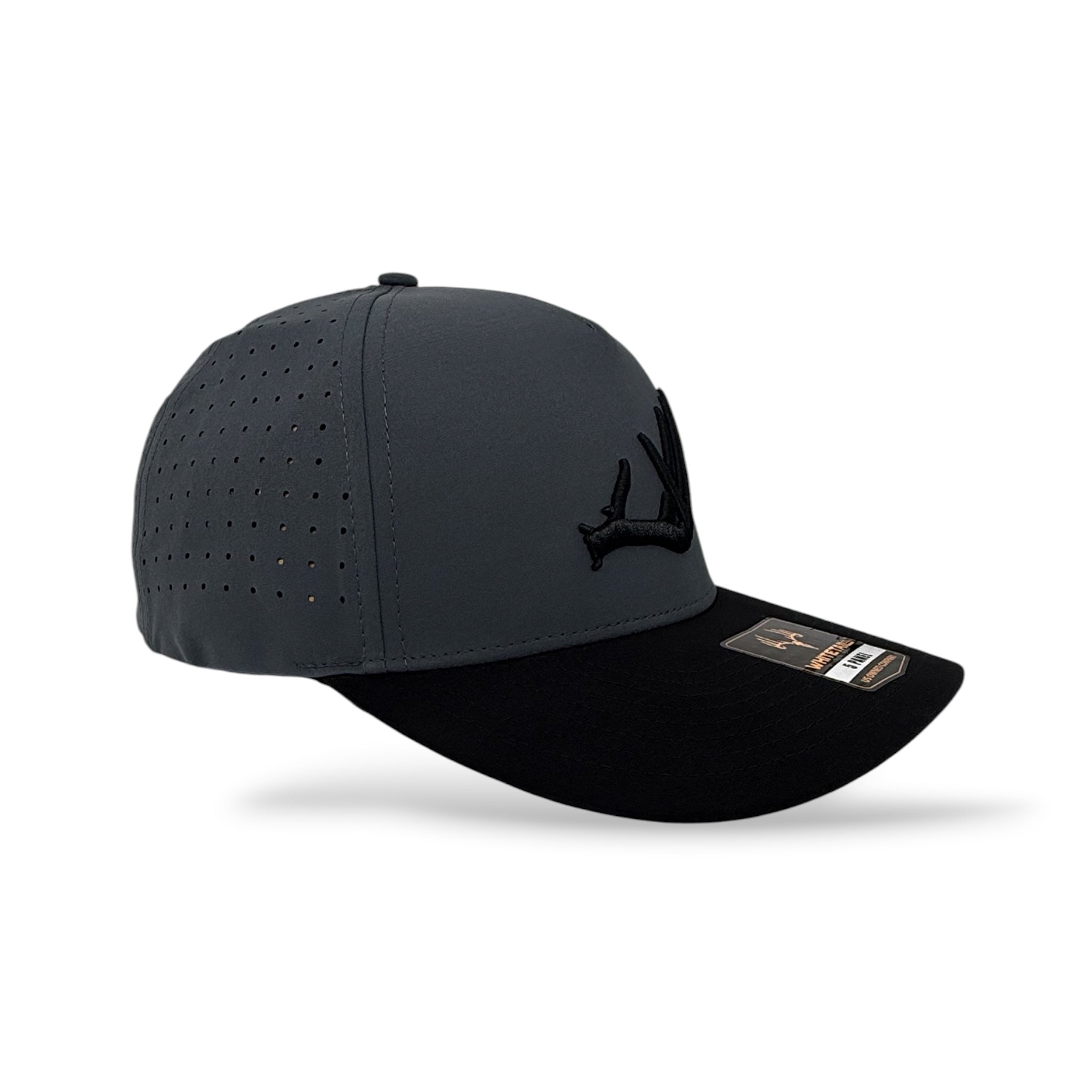 Whitetail Co. | Shed | Performance Die Cut | Grey/Black