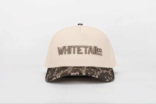 New !!! Whitetail Co. Washed Brim Trucker
