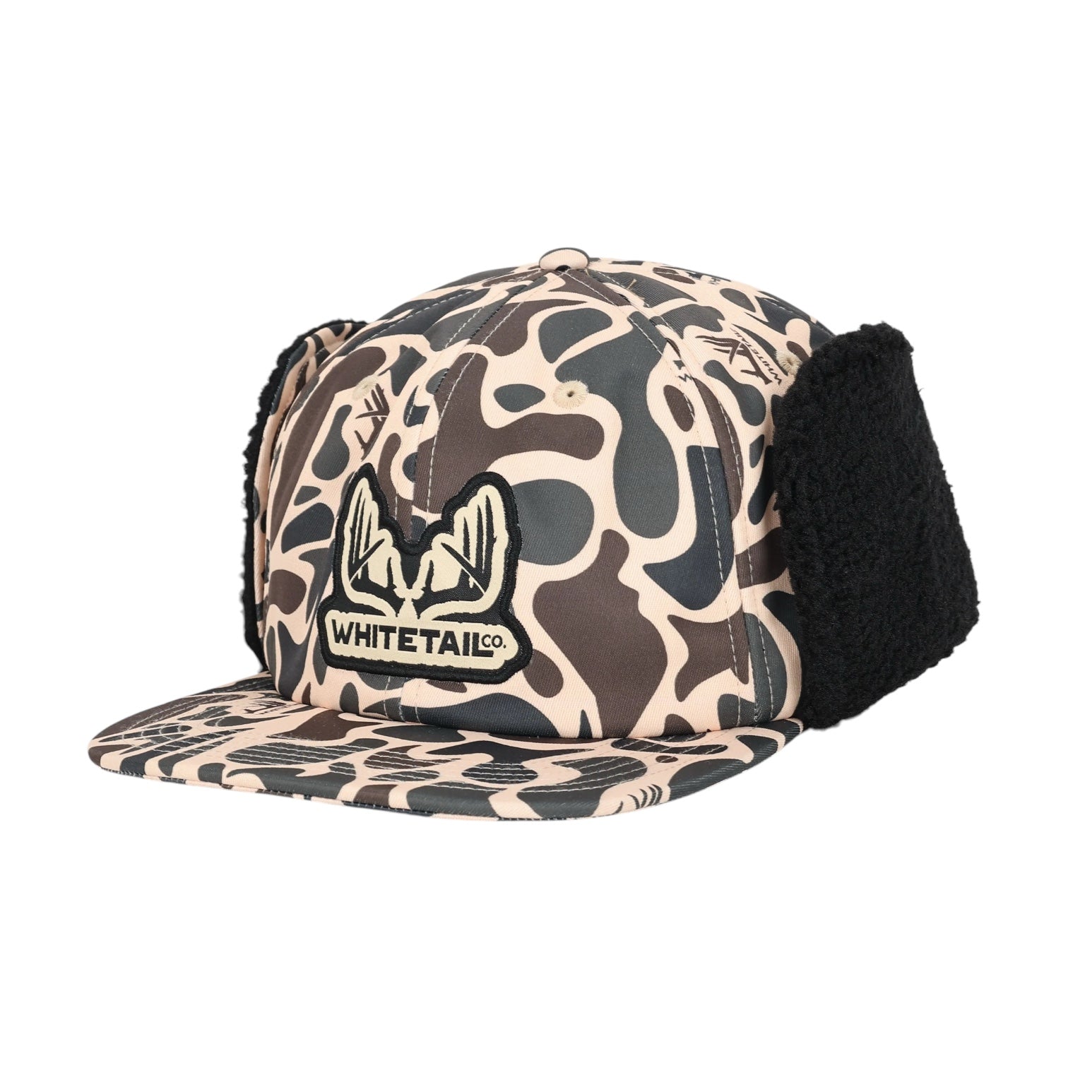 Whitetail Co. Old Duck Camo Ear Flap