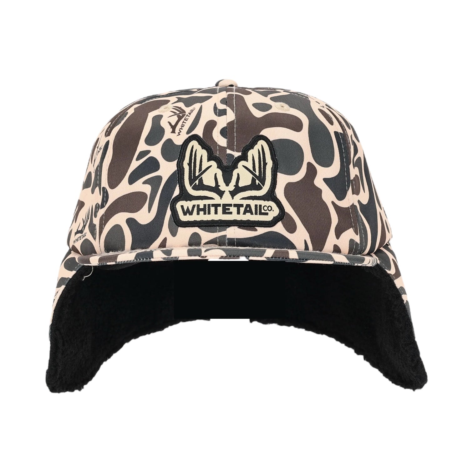 Whitetail Co. Old Duck Camo Ear Flap