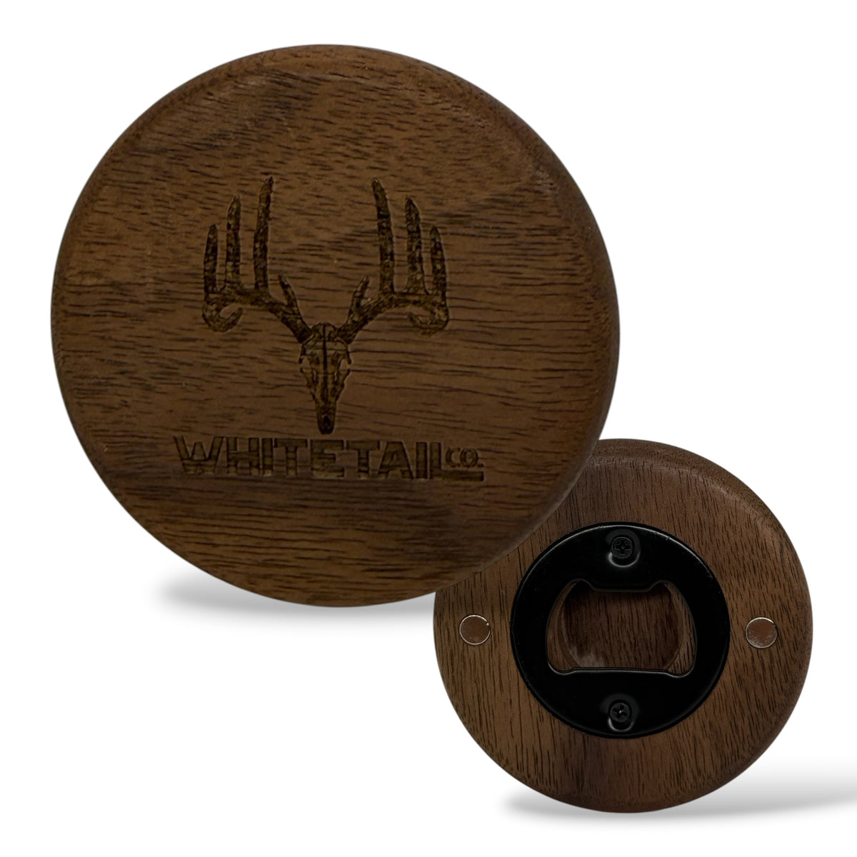 Whitetail Co. | Magnetic Bottle Opener | Black Walnut