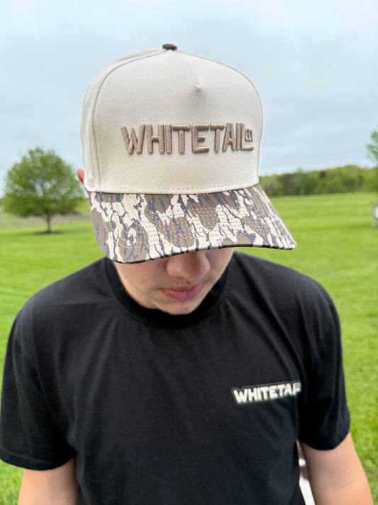 New !!! Whitetail Co. Washed Brim Trucker
