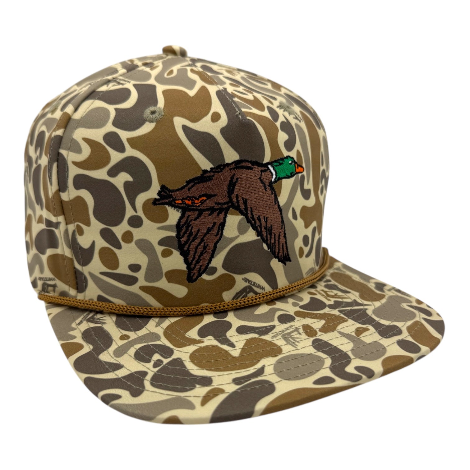 Whitetail Co. Old Camo Ropy Trucker Structured Mallard