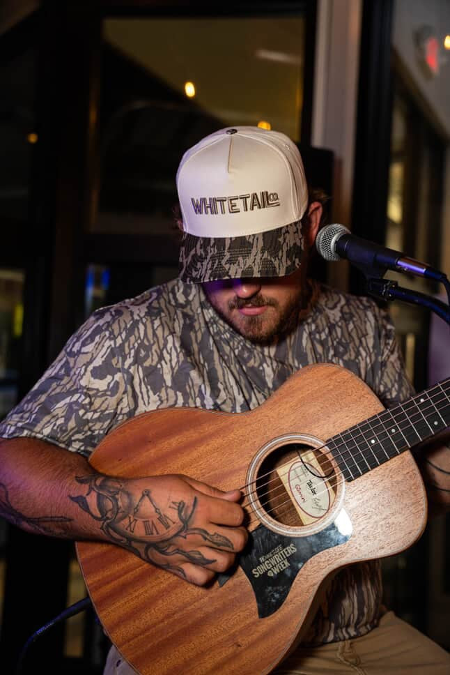 Whitetail Co. Washed Brim Trucker