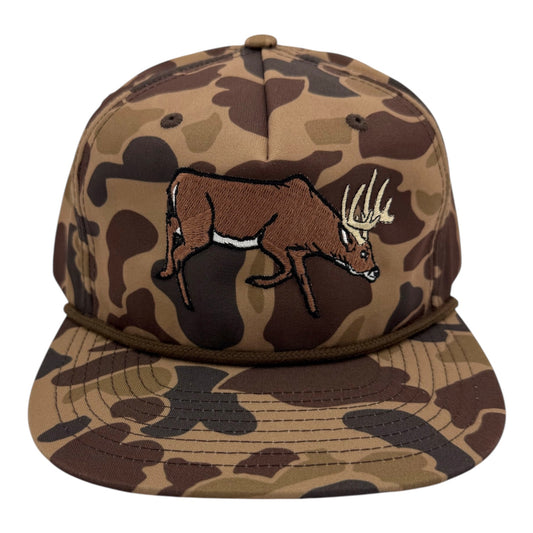 Whitetail Co. Ruttin Buck Bark Duck Camo Brown Richardson 256