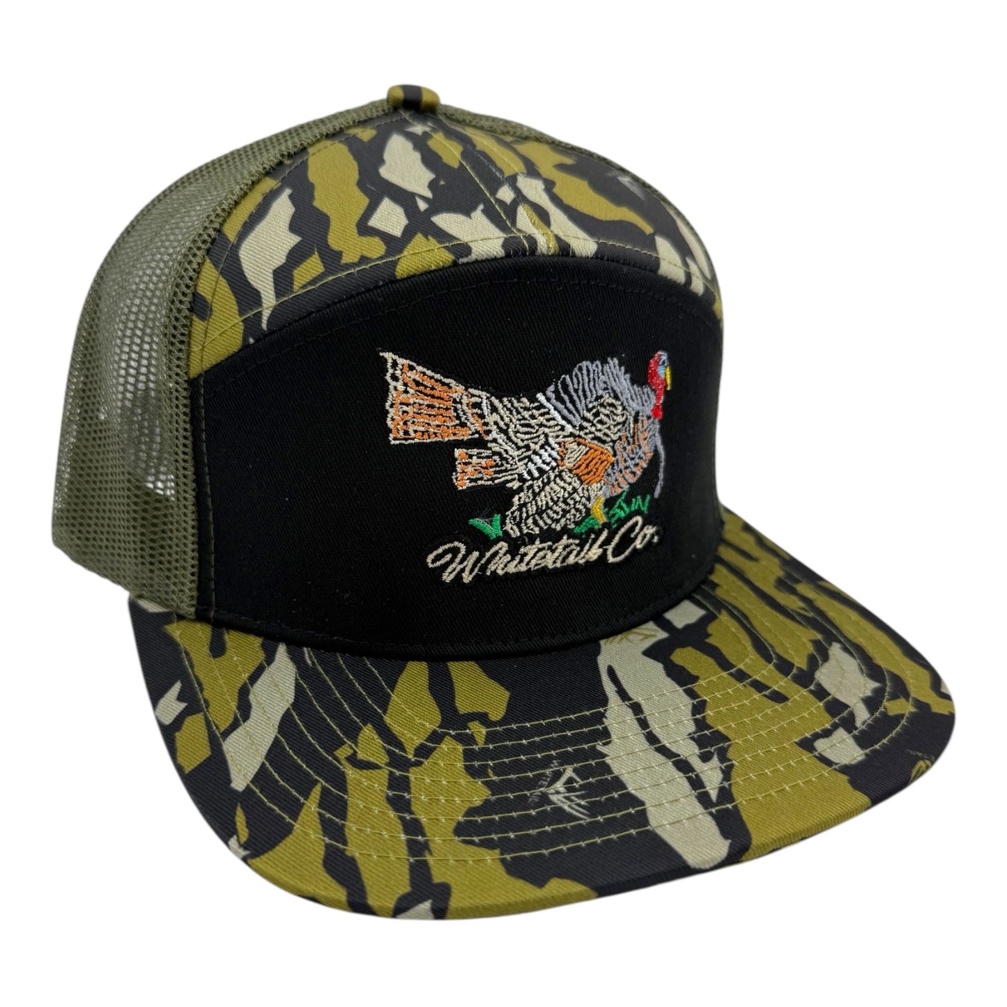 Whitetail Co. Half Strut Tree Bark Cam 7 Panel