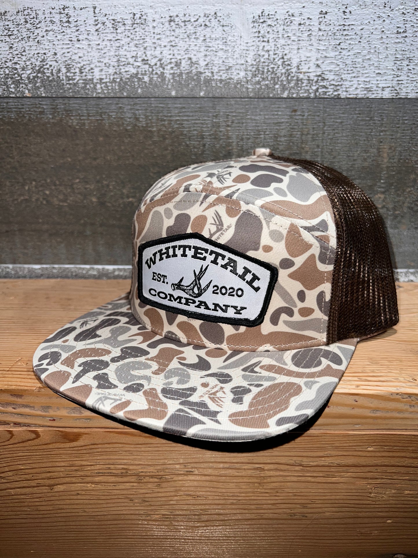 Whitetail Co. Old Camo 7 Panel Shed Patch
