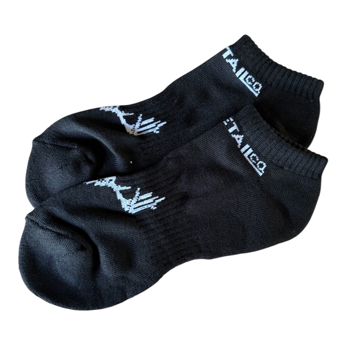 Whitetail Co. Bamboo Base Layer Black Ankle Socks
