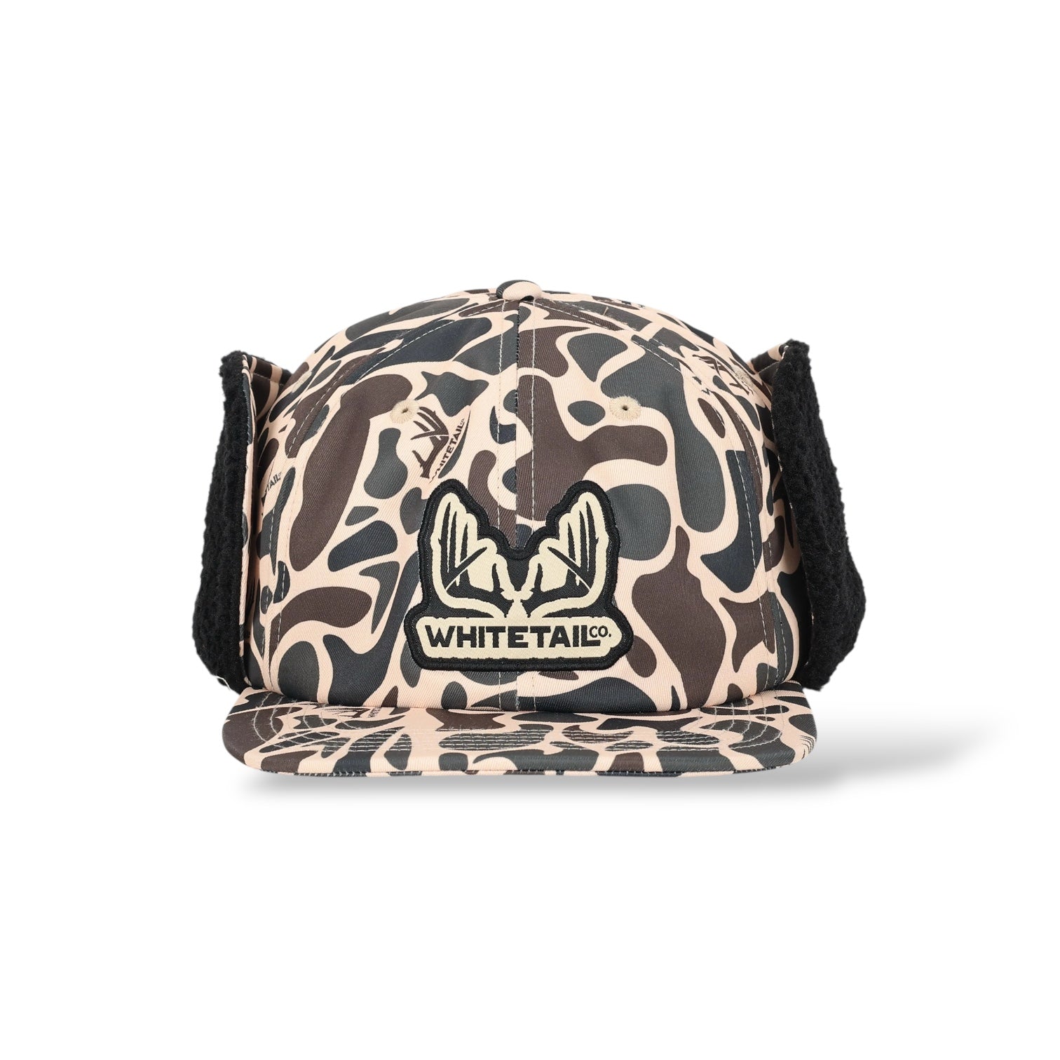 Whitetail Co. Old Duck Camo Ear Flap