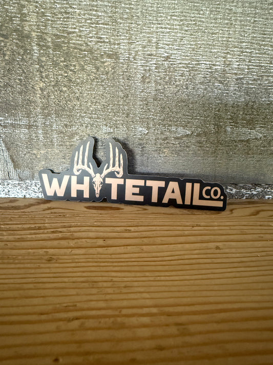 New !!! Whitetail Co. Logo Decal Tan 5” or 3”
