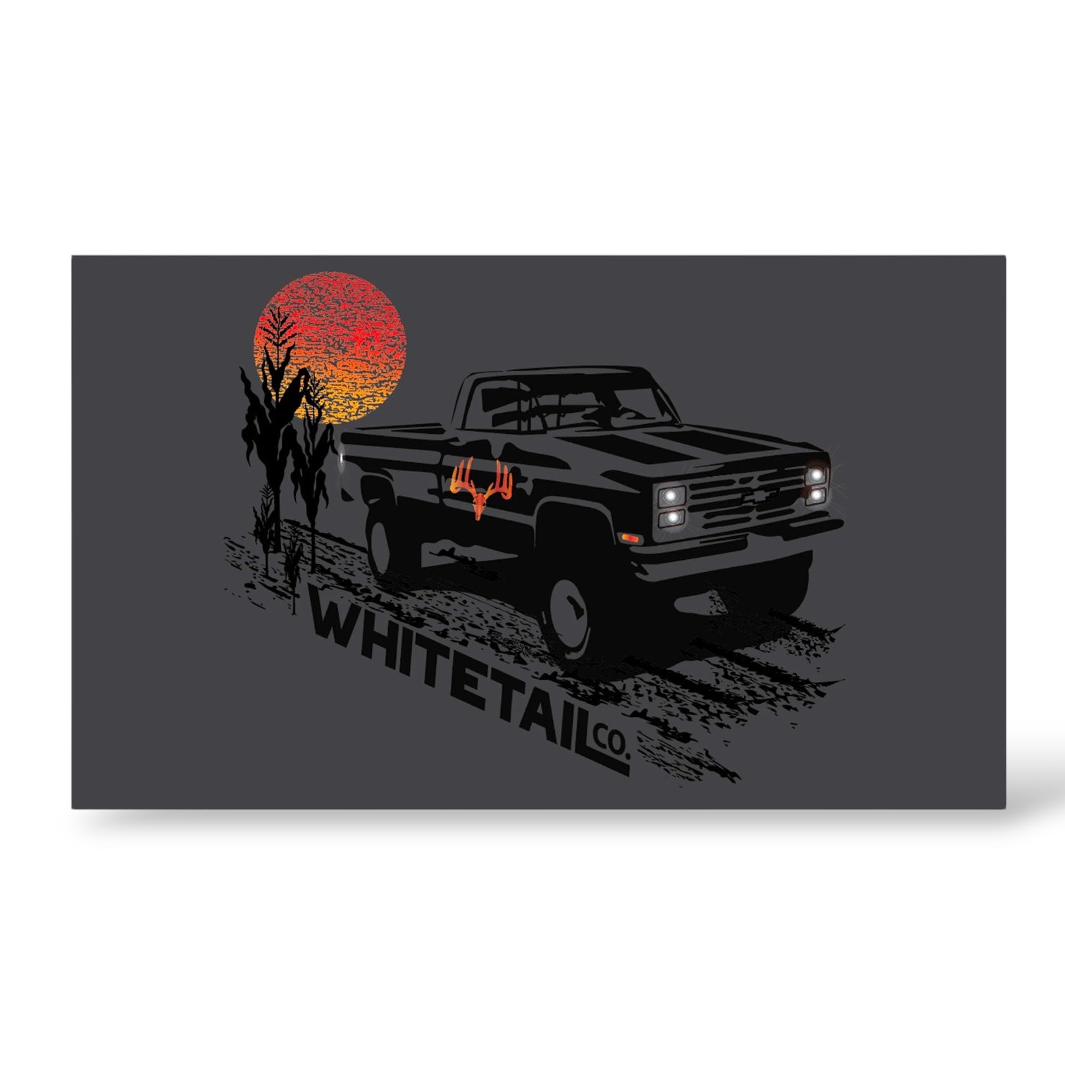 Whitetail Co. Square Body 3x5' Flag