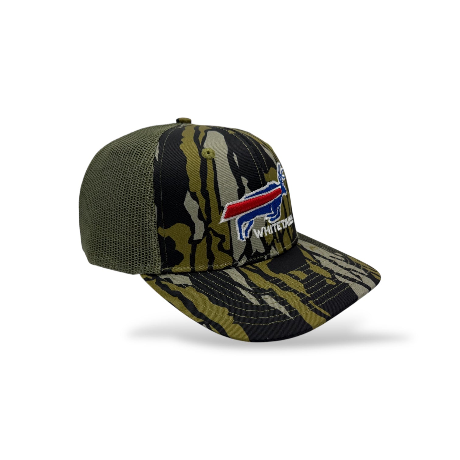 Whitetail Co. Buff Buck Tree Bark Trucker