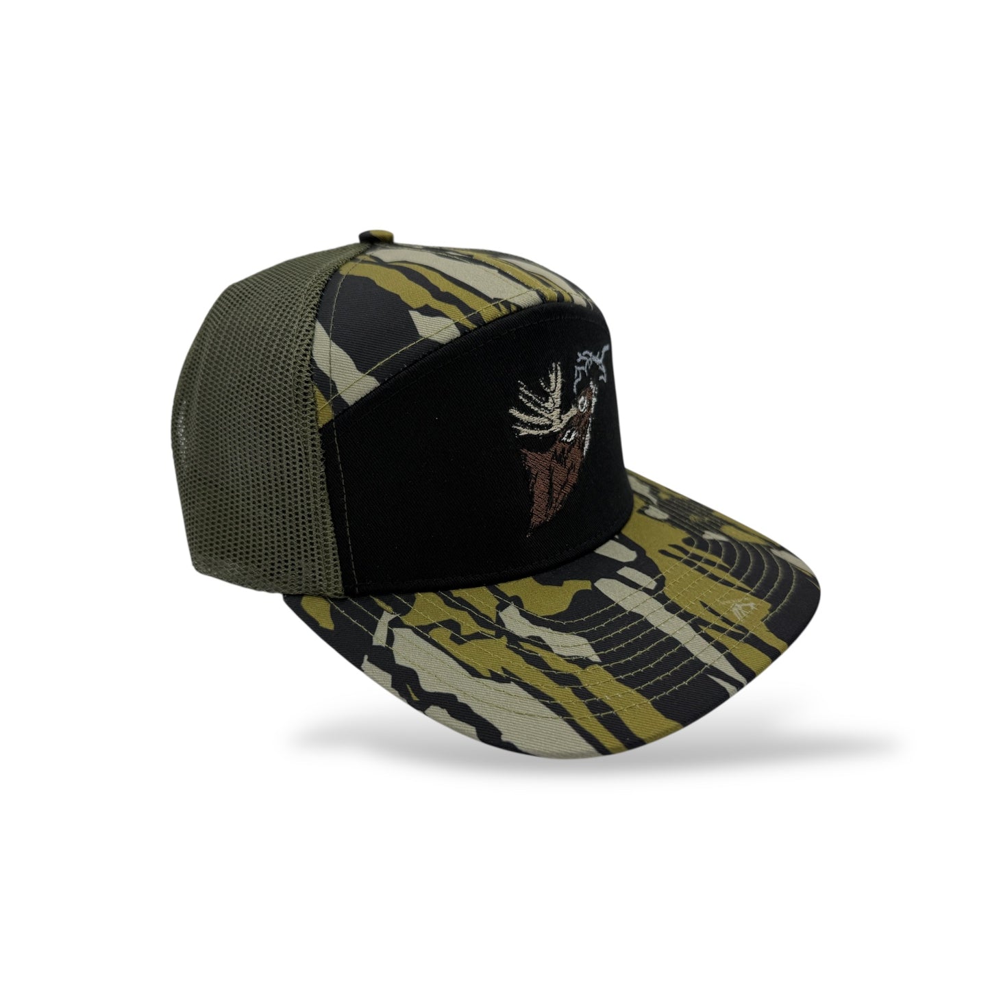 New !!! Whitetail Co. Licking Branch Tree Bark Camo 7 Panel