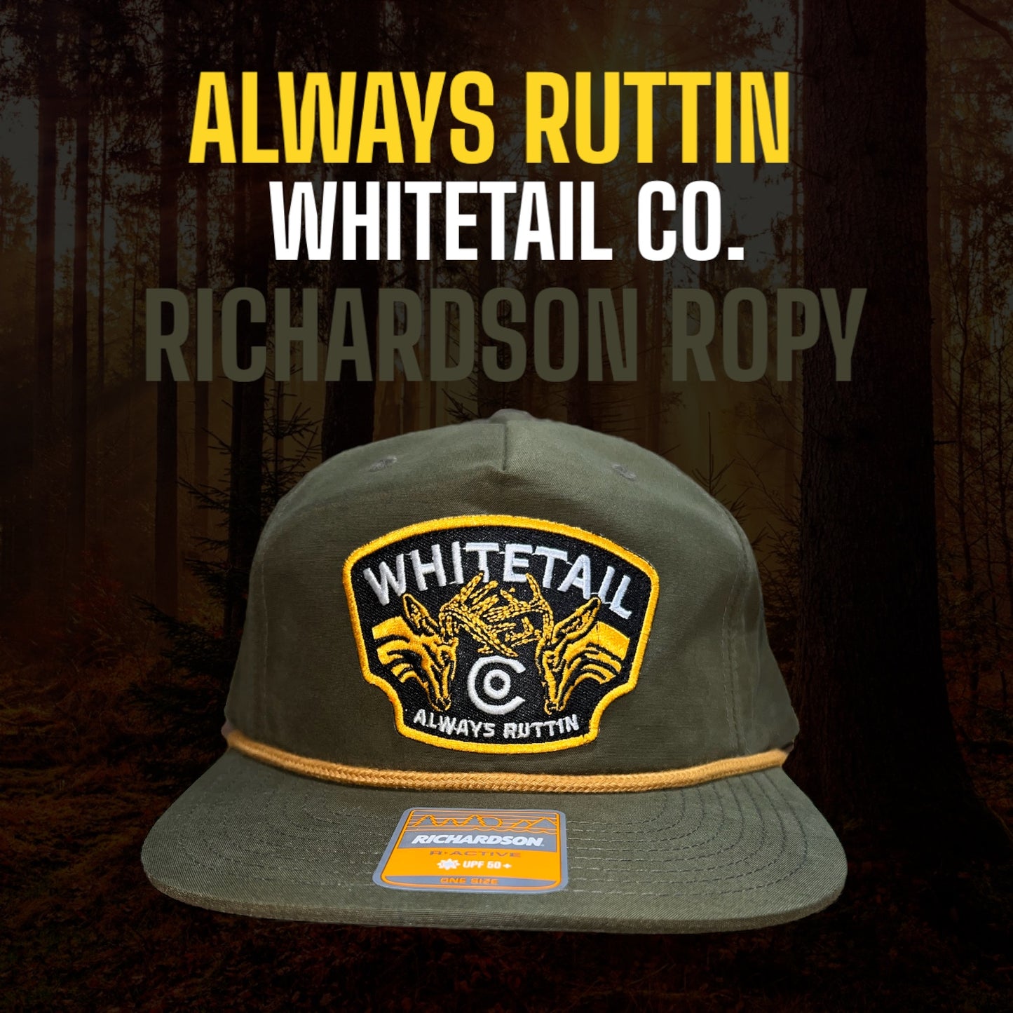 Whitetail Co. Always Ruttin Loden Ropy Richardson