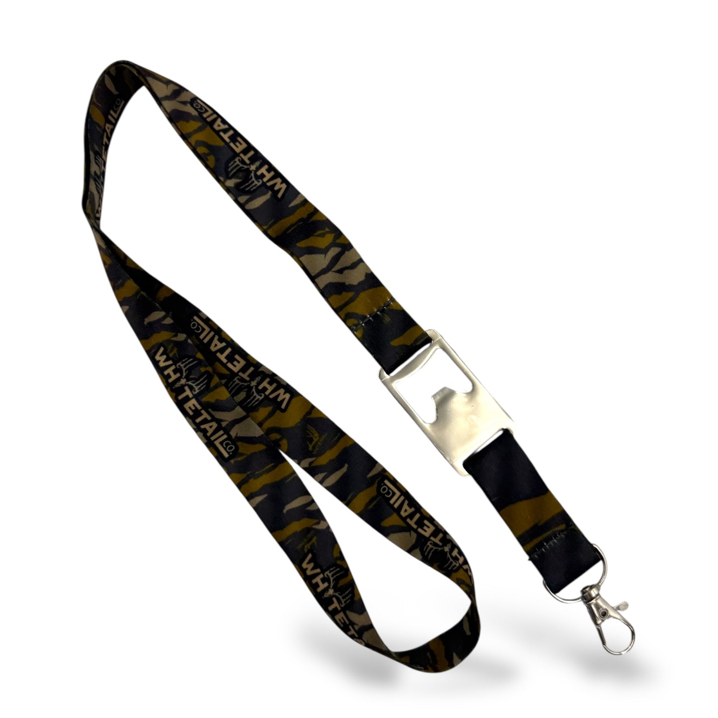 Whitetail Co. Lanyard w/ Bottle Opener Ole Tree Bark Cano