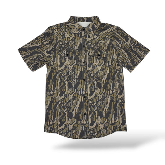 New !!! Whitetail Co. Ole Tree Bark Camo Pearl Snap