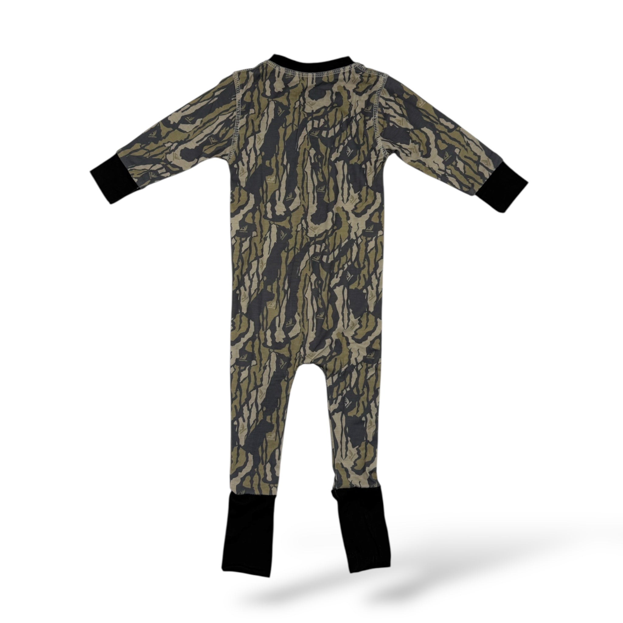 New !!! Whitetail Co. Old Tree Bark Footy Pajamas