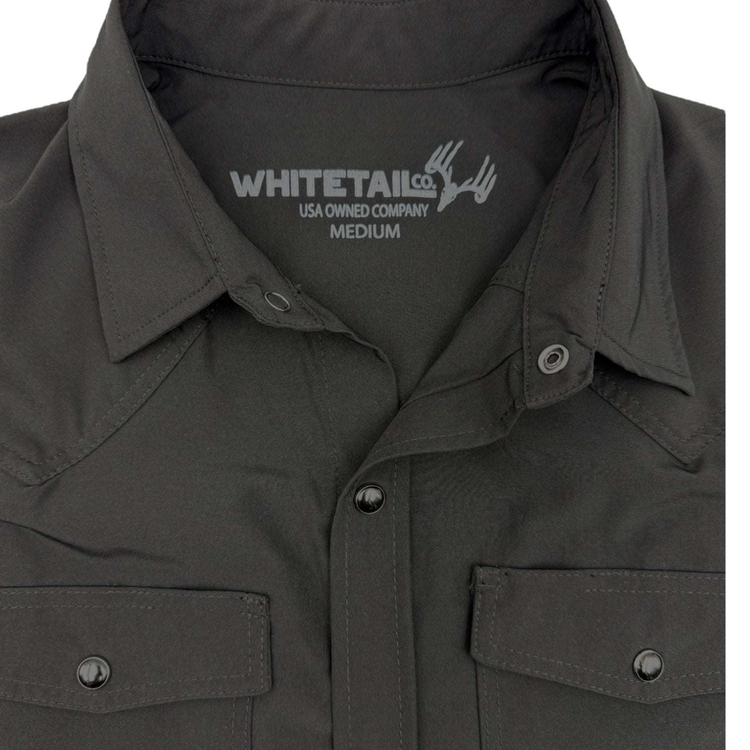 Whitetail Co. Midnight Cowboy Pearl Snap