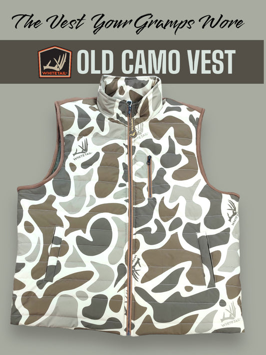 Whitetail Co. Old Camo Vest