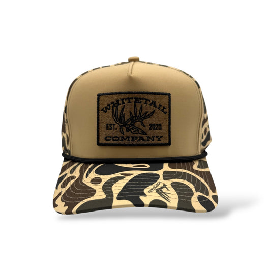 Whitetail Co. Old Camo Ropy 5 Panel