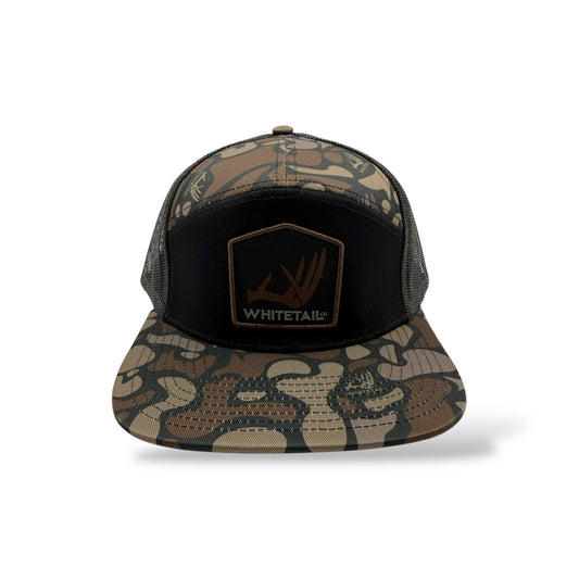 Whitetail Co. Old Dark Camo Shed Antler 7 Panel