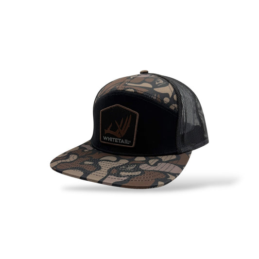 Whitetail Co. Old Dark Camo Shed Antler 7 Panel