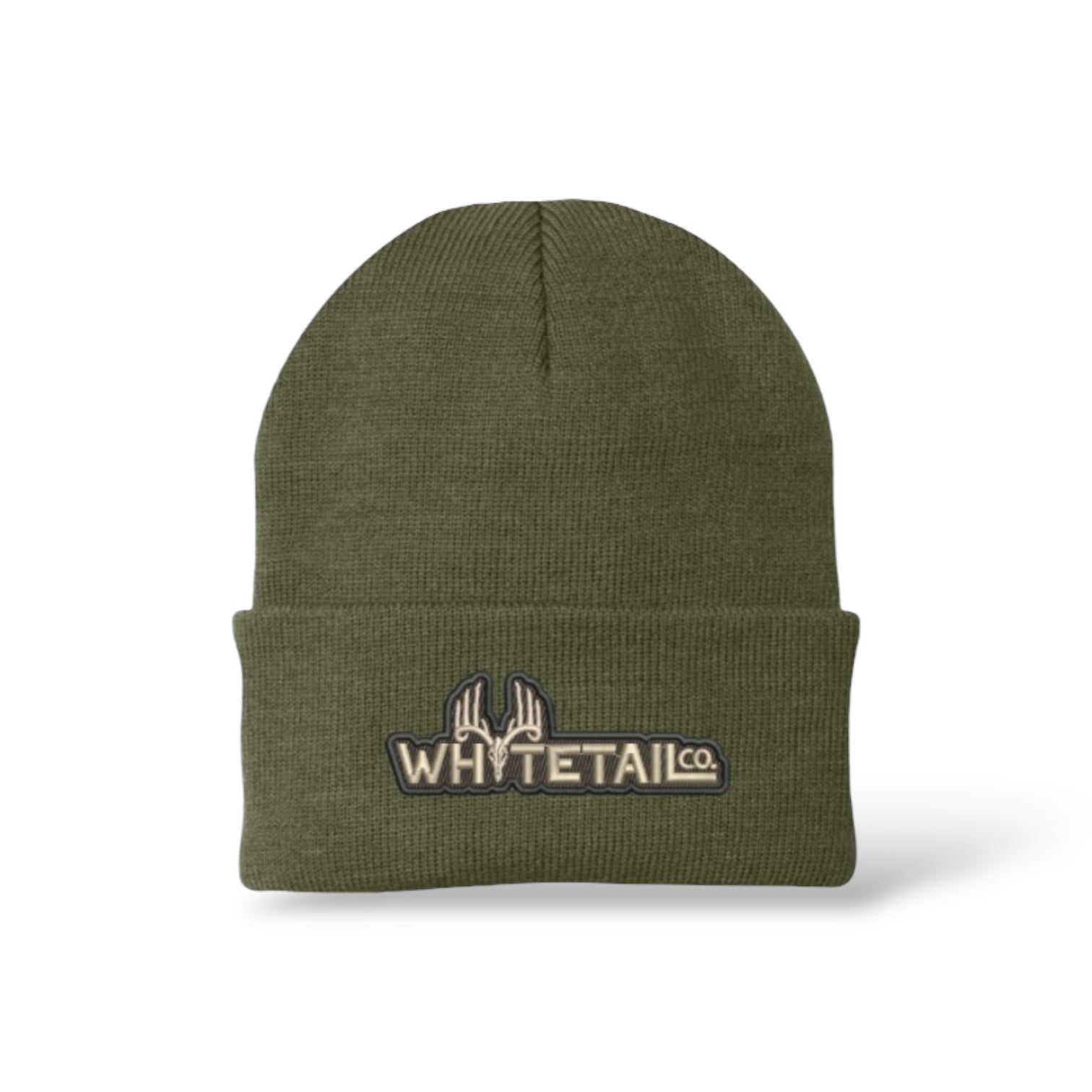 Whitetail Co. Knit Logo Hat