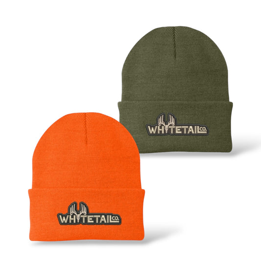 Whitetail Co. Knit Logo Hat