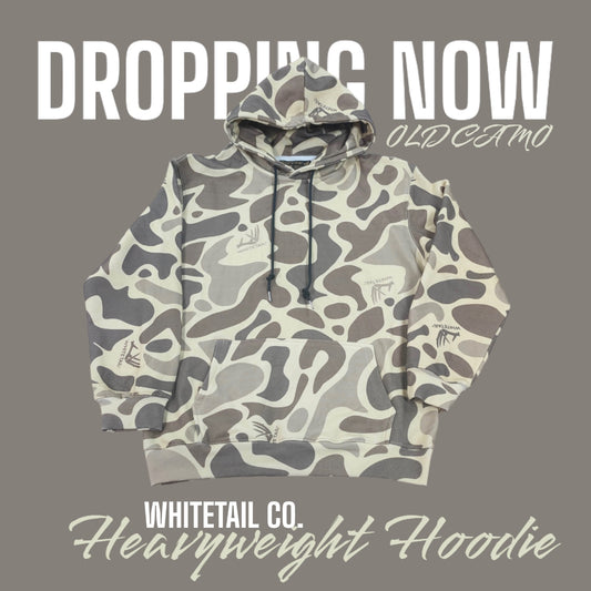 Whitetail Co. Old Camo Heavyweight Hoodie