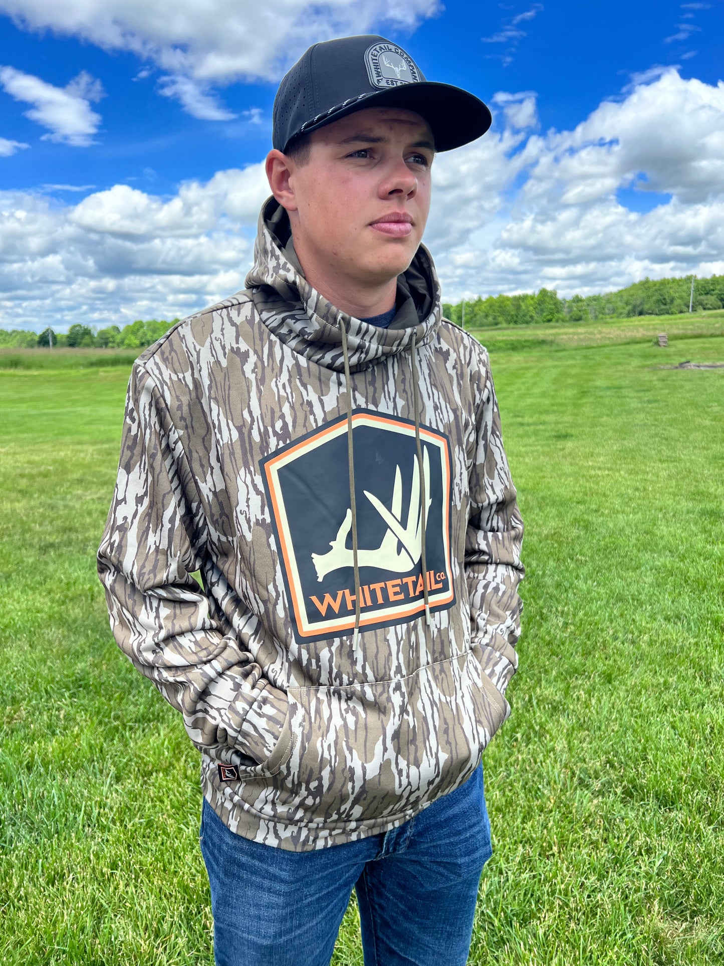 Whitetail Co.Old Tree Bark Hoodie