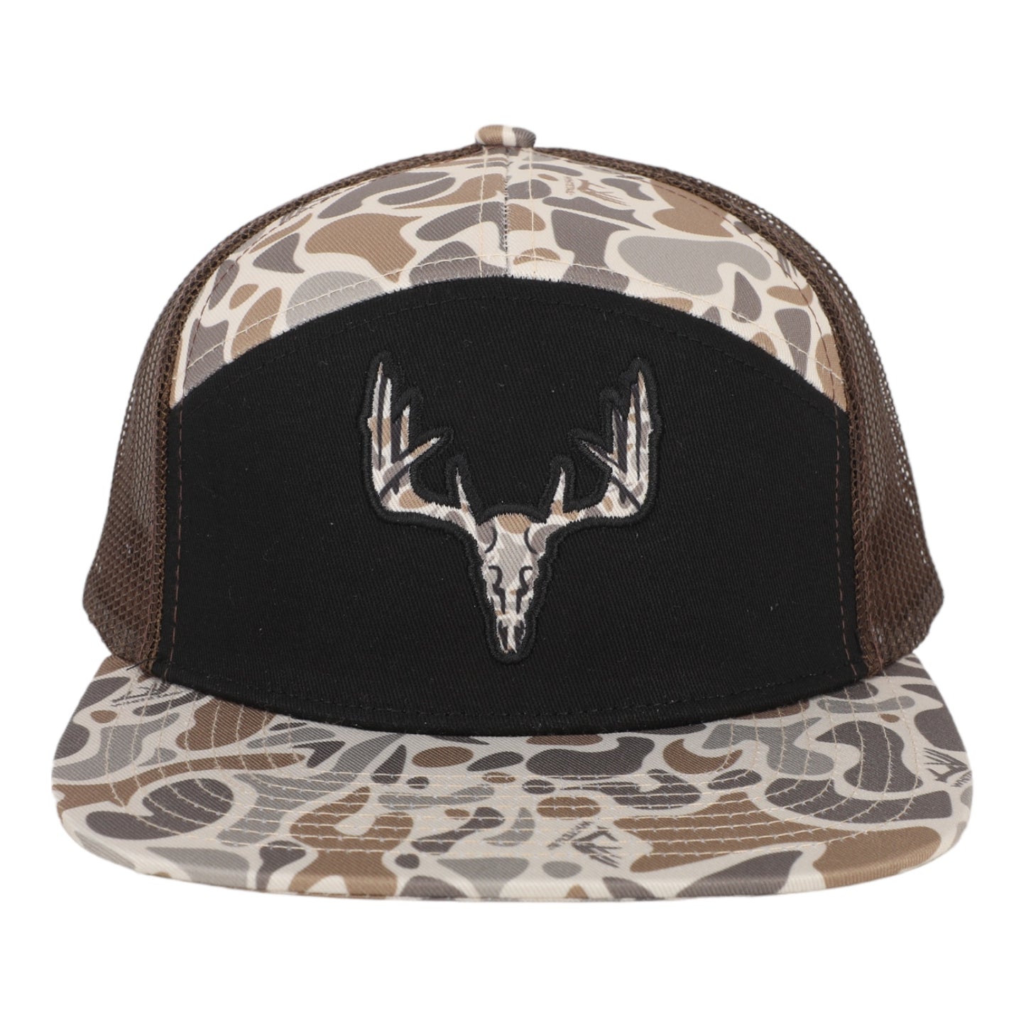 Whitetail Co. Old Camo Skull 7 Panel