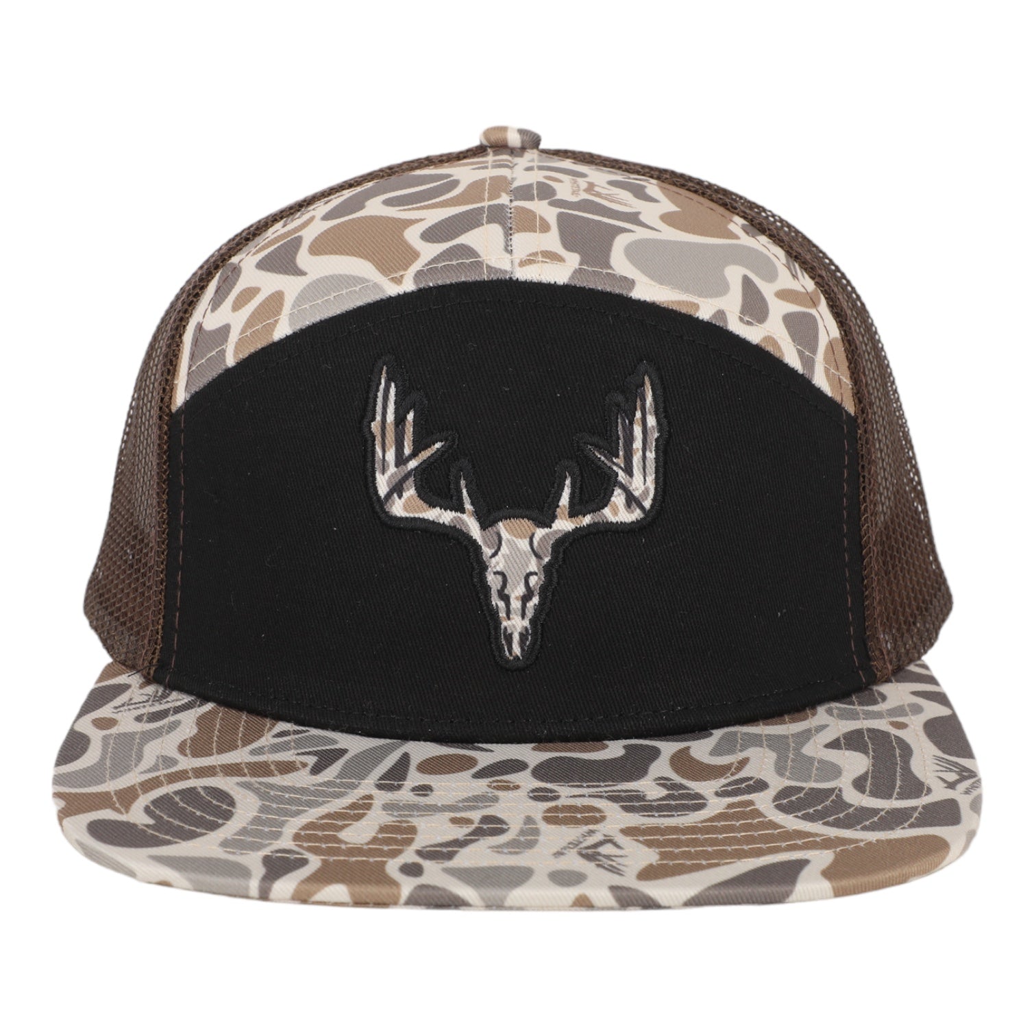 Whitetail Co. | Old Camo Skull | 7 Panel