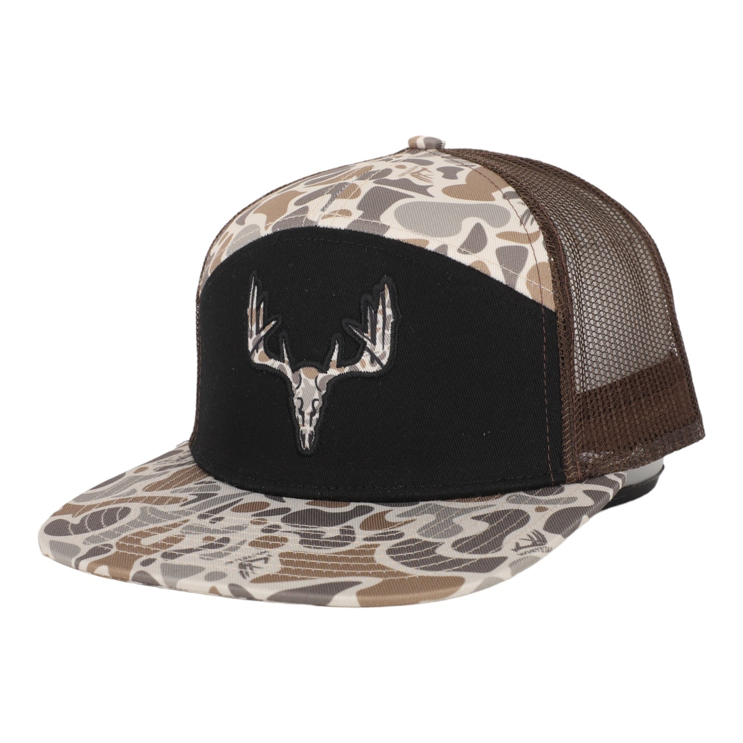 Whitetail Co. Old Camo Skull 7 Panel