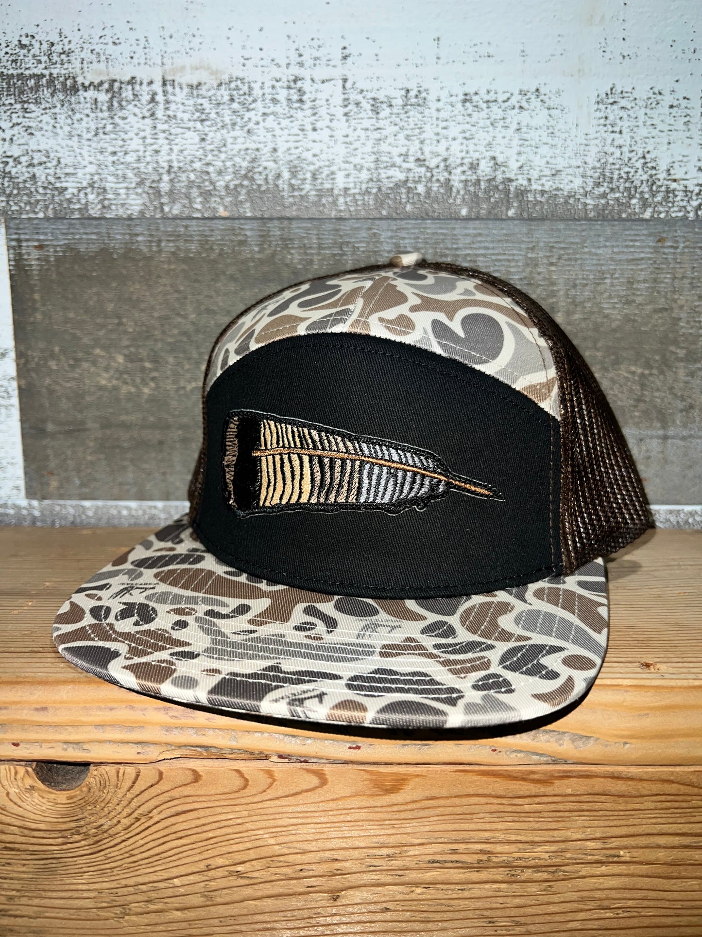 NEW Whitetail Co. Fallen Feather 🪶 7 Panel Old Camo