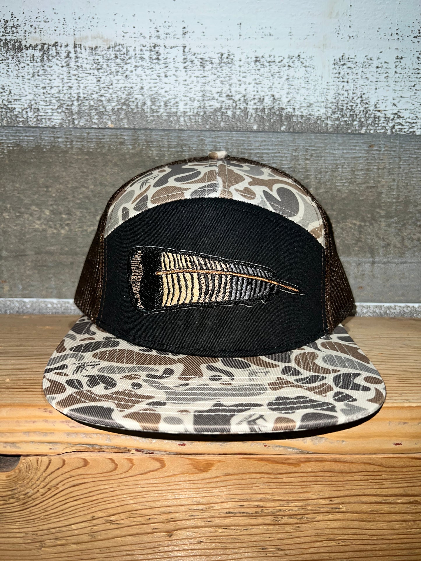 NEW Whitetail Co. Fallen Feather 🪶 7 Panel Old Camo