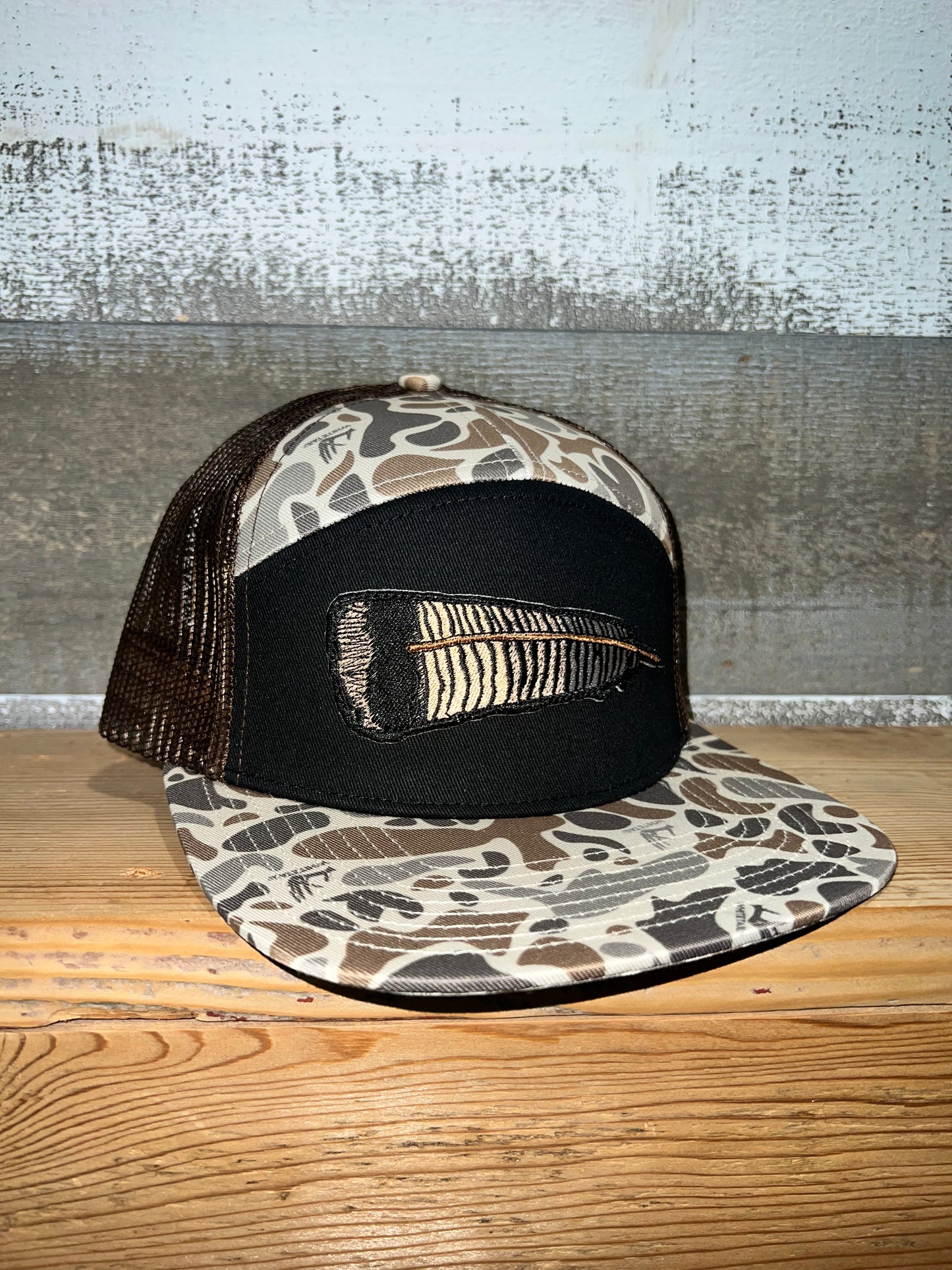 NEW Whitetail Co. Fallen Feather 🪶 7 Panel Old Camo