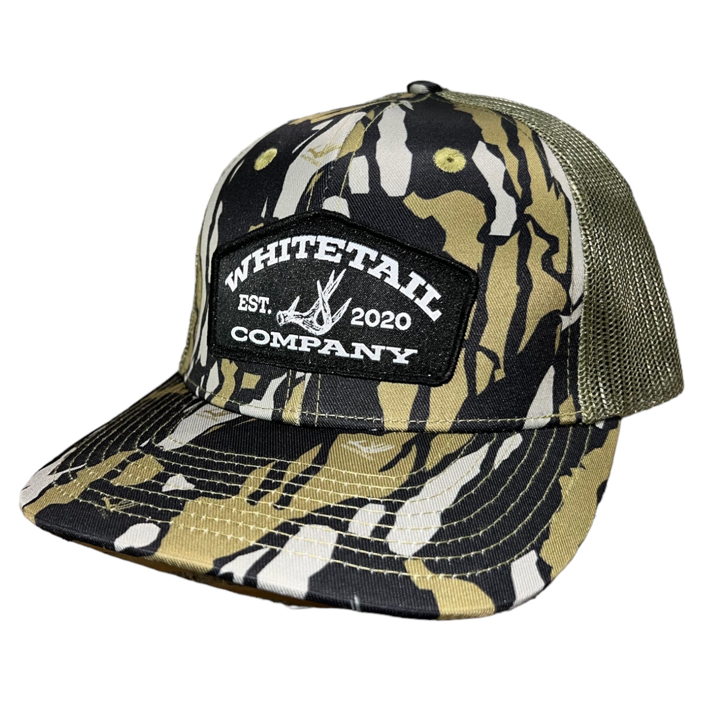 NEW Whitetail Co. Shed Hunter Old Tree Bark Trucker