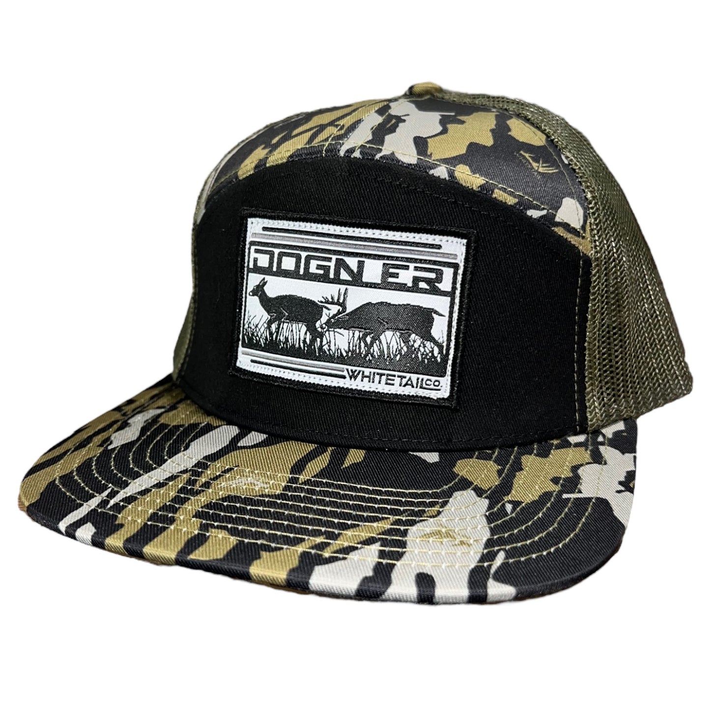 NEW Whitetail Co. DOGNER Old Tree Bark Camo 7 Panel