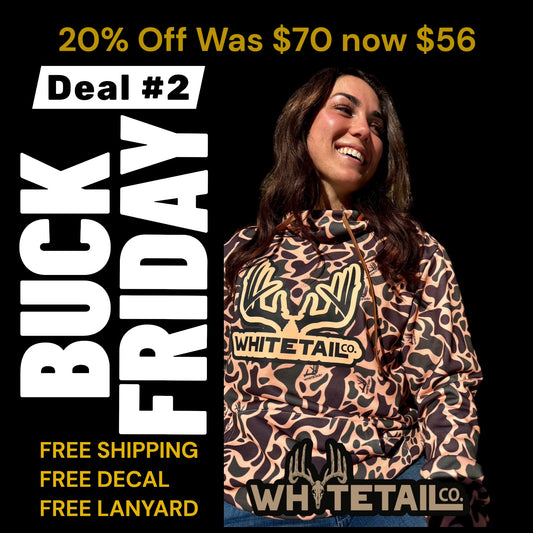 Whitetail Co. OLD Camo Logo Hoodie