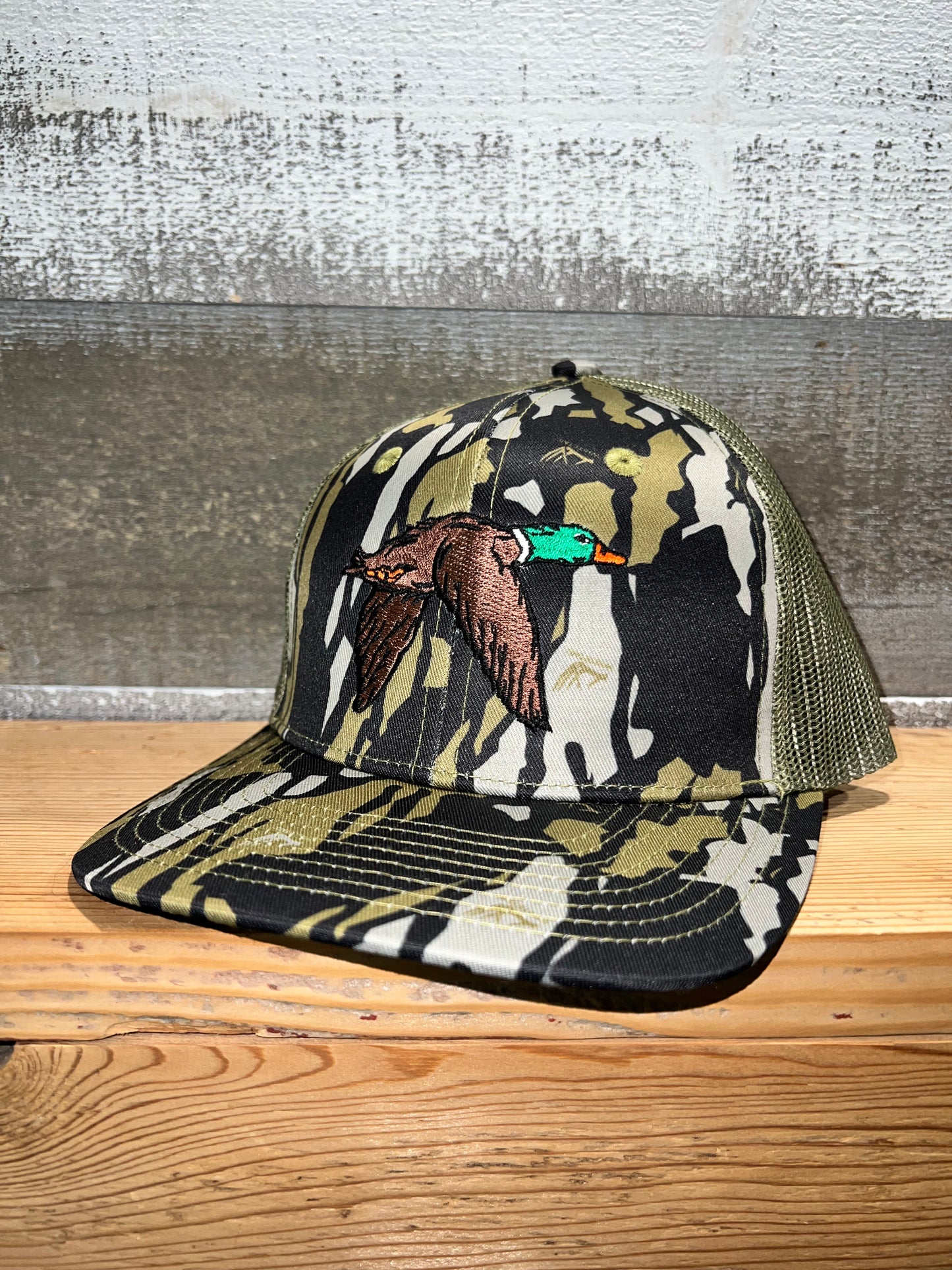 Whitetail Co. Mallard 🦆 Old Tree Bark Camo Trucker