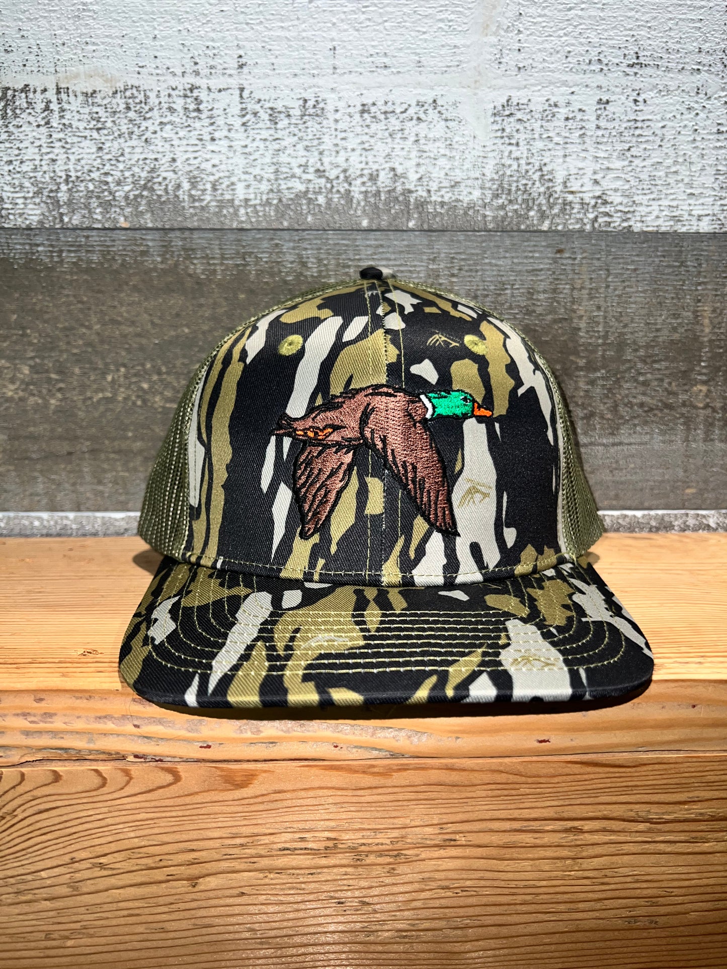 Whitetail Co. Mallard 🦆 Old Tree Bark Camo Trucker