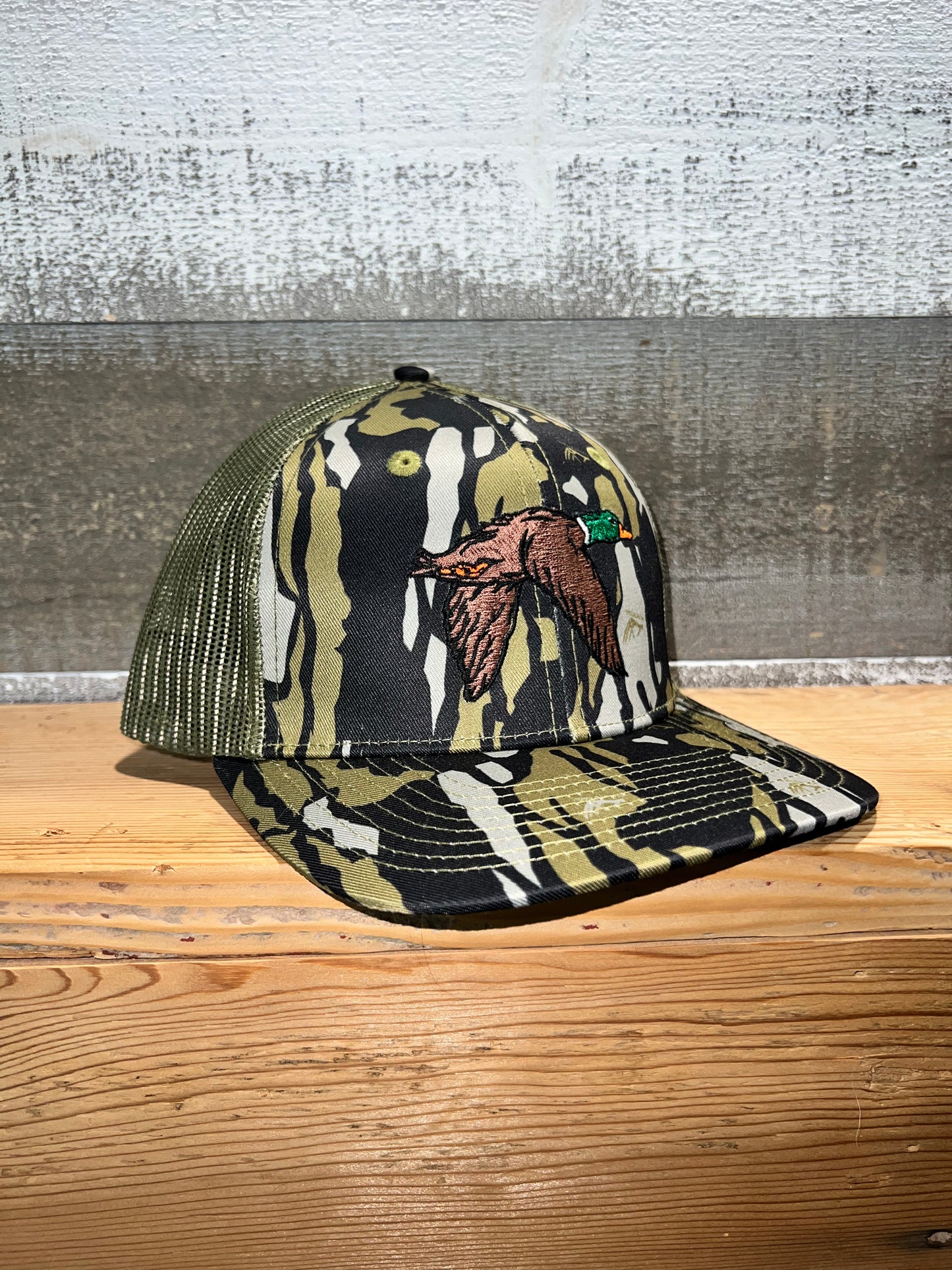 Whitetail Co. Mallard 🦆 Old Tree Bark Camo Trucker